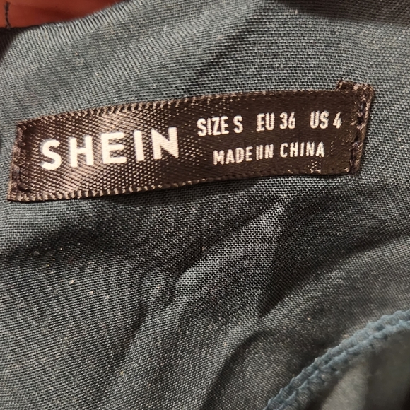 NWOT SHEIN Deep Green Jumpsuit - Picture 3 of 8